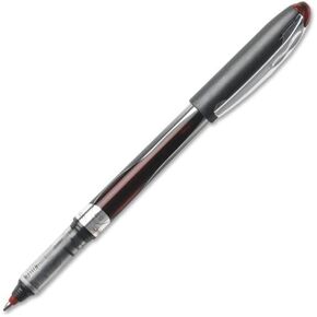 BIC Triumph 537R Rollerball Pen - 0.7 mm Pen Point Size - Conical Pen Point Style - Red Ink - 1 Each