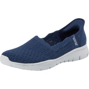 Skechers women's Seager-Believe It Hands Free Slip-ins Loafer Flat
