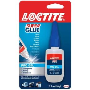 Loctite Super Glue Professional Gel, Clear, 20 g Bottle, Pack of 1