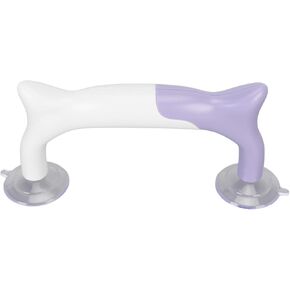 White Ruler Handle Easy Assembly Strong Suction Cup for Sewing Patchwork Quilting - ABS PVC Grip