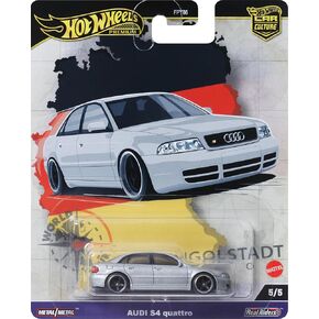 Hot Wheels Premium Cult Care Carnible Toy Car ، 1:64 Scale Die-Cast alfa Romeo GTV 6 3.0 ، مركبة جولة عالمية مع إطارات REAL Riders