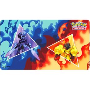 Ultra PRO - Armarouge & Ceruledge Playmat for Pokemon, Gaming Mat, Card Game Surface, Oversize Mousepad, Soft Fabric Top, Non-Slip Rubber Backing, Perfect for Yugioh Cards, Trading Cards & MTG