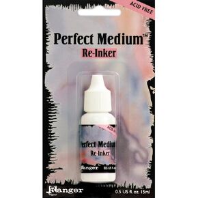 Ranger PPP-INK-16212 Perfect Medium Reinker, Clear, 1/2-Ounce
