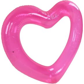 Mumusuki Pool Floats, Inflatable Swim Rings Heart Shaped Swimming Pool Loungers Tube River Lake Beach Floaty, Wedding Bride Decoration, Fun Toy Raft Lounge for Adults