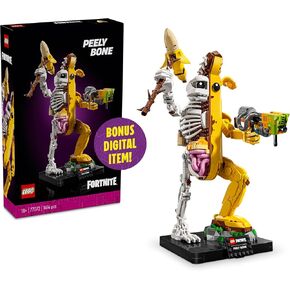 LEGO Fortnite Peely Bone - Collectible Fortnite DIY Kit for Adults, Ages 18+ - Building Set for Home Decor, Office or Bedroom - Gift Idea for Fans of Video Game - 77072