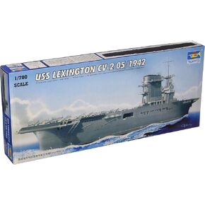Trumpeter 1/700 USS Lexington CV2 Aircraft Carrier May 1942 Model Kit