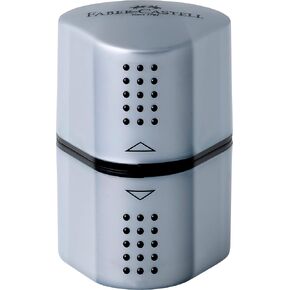 Faber-Catell Trio Sharpener Box Grip 2001 Silver