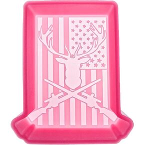 (300 Design Optional) MUBYOK M460 Deer in American Flag Silicone Freshie Mold for Baking Aroma Beads Car Freshie Supplies