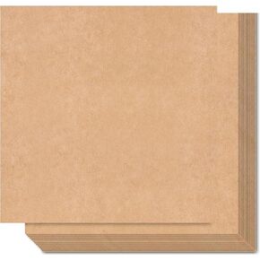Brown Cardstock Craft Art Paper,20 Sheets 12"x 12" Card Stock Thick Kraft Paper 80 lb/235 gsm Colored Paper. Heavy Weight Cover Stock Craft for Arts Crafts DIY, Invitations, Card Making, Printing