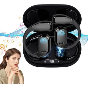 Translation Earbuds Real Time, Audifonos Traductores Inglés Español Ai Translator Earbuds, 144 Languages Earbud Translator in Real Time Ai Headphones Language Translation Earbuds (M75 Black)