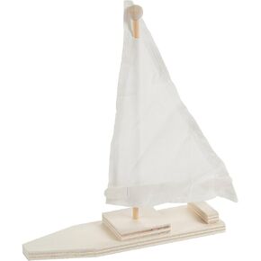 Fun Express DIY Wood Sailboat Kits - VBS Vacation Bible School Supplies/Decor - Makes 12 - Crafts for Kids and Fun Home Activities