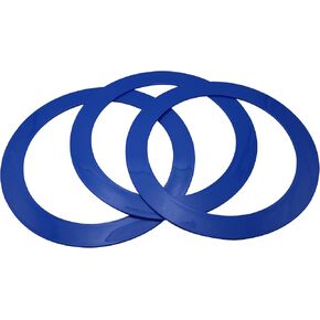 12.59'' Diameter Juggling Rings Set of 3 for Professional and Beginner (Blue)