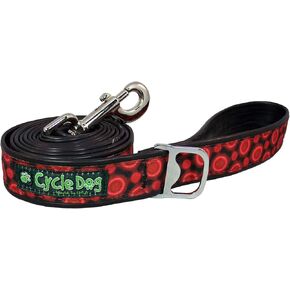 Regular Dog Leash Red Space Dots, 6 fee