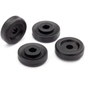 Traxxas TRA8957 Wheel washers, black (4)