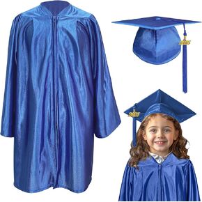 Preschool and Kindergarten Cap and Gown with 2025 Tassel Graduation for Toddler Kids in Saudi Arabia