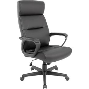 Staples Rutherford Luxura Manager Chair, Black