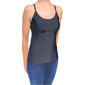 Padded Camisole No Shelf, No Built in Bra, No Elastic Band, No Bra Tank Top Cami in Saudi Arabia