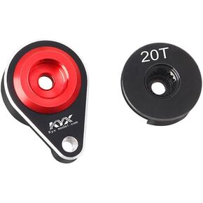 KYX Racing Aluminum Servo Arm Upgrades Parts Accessories for 1/16 1/18 RC Crawler Car LOSI Mini-B Brushed Mini-T Buggy