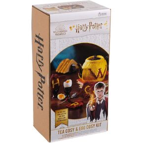 Hero Collector Eaglemoss Tea Cosy and Egg Cosy Knitting Kit | Harry Potter Wizarding World Knitting Kits | Model Replica