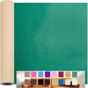 Leather Repair Patch for Furniture, 12×54 Inch Self Adhesive Leather Repair Tape, 1 Roll Vinyl Leather Repair Kit for Sofa Jackets Couches Handbags Kitchen Stools Luggage (Deep Green)