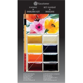 Yasutomo Gansai and Shikishi Kit, Arts and Crafts Supplies