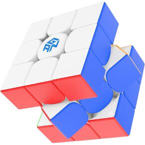 GAN15 Maglev Speed Cube 3x3, GAN Magnetic Cube Perfectly Combines Weight, Magnet and Structure, 58.6g Ultra-Lightweight, Brain Teasers Puzzle Cube for Kids Adults, 2024 Flagship Frost Coated