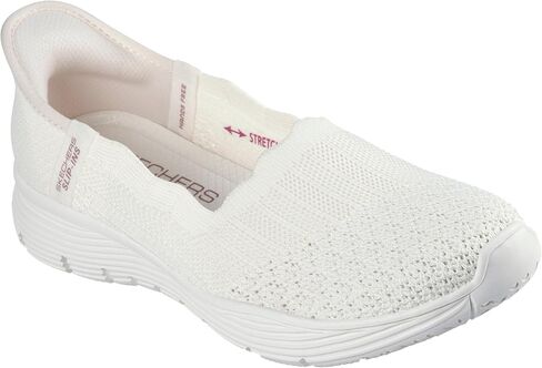 حذاء مسطح للسيدات من Skechers Seager-Believe It بدون استخدام اليدين سهل الارتداء in Kuwait