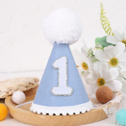 Boy/Girl 1st Birthday Hat - Baby First Birthday Party Decorations,One Party Hat For Boys/Girls in Kuwait