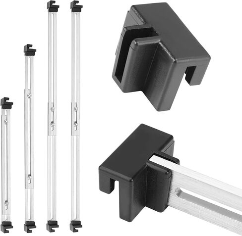13pcs File Cabinet Rails Set, 4 Adjustable File Cabinet Rails and 8 Hanging File Rail Clips 1 Phillips Screwdriver Cabinet Dividers File Bars Hanging File Folder Frame for School Office in Saudi Arabia