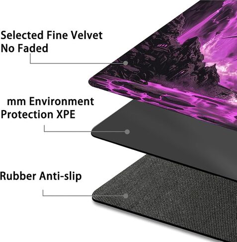 Playmat for MTG ، Game Mat 24 × 14 بوصة ، مع أكياس تخزين مجانية ، TCG و Poard Game Mat للبطاقات ، مثالية لعشاق لعبة الورق ، رائد الفضاء ديناصور in Kuwait