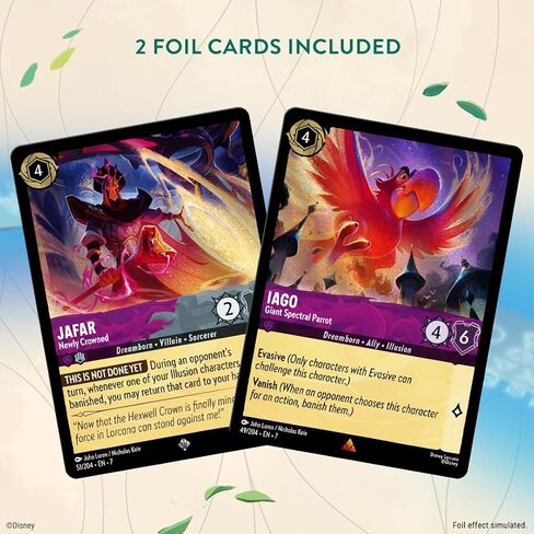 Ravensburger Disney Lorcana TCG: Archazia's Island Singleler Starter Deck - Amethyst & Steel | إشراك اللعب | أكثر من 200 أعمال فنية ديزني الأصلية | مثالي للأعمار 8+ in Saudi Arabia