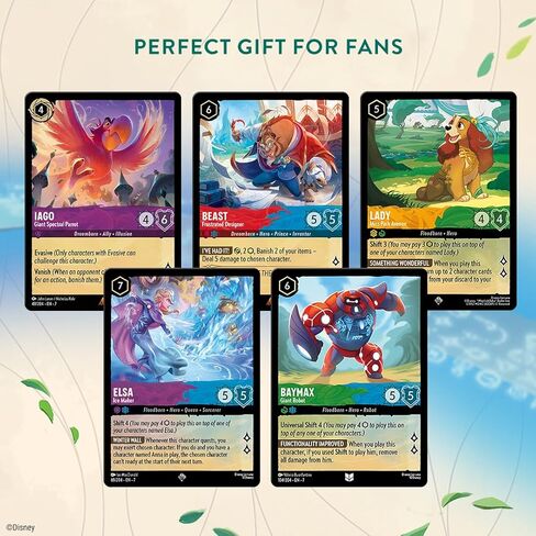 Ravensburger Disney Lorcana TCG: Archazia's Island Singleler Starter Deck - Amethyst & Steel | إشراك اللعب | أكثر من 200 أعمال فنية ديزني الأصلية | مثالي للأعمار 8+ in Saudi Arabia