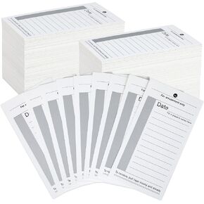 200 Packs 10 Line Sports Strip Cards Super Football Bowl Pool Cards No-Repeat Football Strip Cards Scratch off Betting Cards Football Scratch Cards for Soccer Baseball Volleyball Football Party Favors