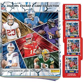 NFL Sticker and Trading Card Collection 2025 - Starter Pack