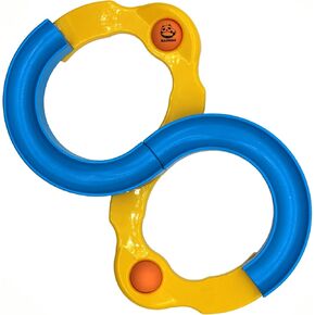 الرخام Run لعبة Lofinite Loop مع 2 كرات مطاطية متغيرة يدويًا.