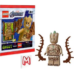 LEGO Marvel Super Heroes Avengers Infinity Saga Minifigure - Teen Groot (with Tree Branches)