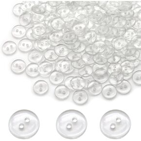 Sewing Buttons for Garments, DIY Crafts, Clothing Repairs Versatile Buttons for Shirts, Dresses, Jackets, Coats, and Decorative Projects (Maroon)