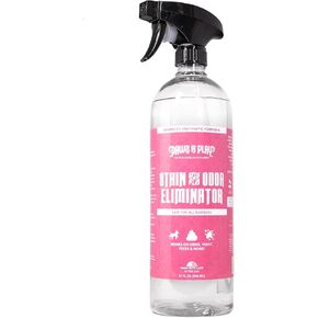 Pet Stain and Odor Remover - Cleans and Deodorizes Indoor Home Surfaces/Removes Pet Stains and Urine Stains/Enzymatic Cleaner For Dog Urine/Pet Stain and Odor Eliminator For Strong Odor (32oz)