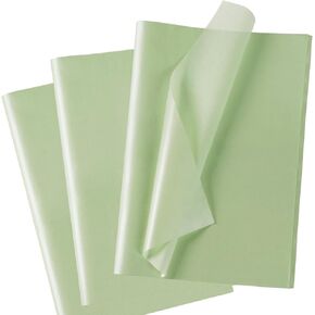 60 Sheets 20"X14" Metallic Green Tissue Paper, Mint Green Tissue Paper Bulk for Gift Bags Crafts Packaging Wrapping, Pearlescent Shimmer Wrapping Tissue Paper for Birthday Baby Shower Wedding