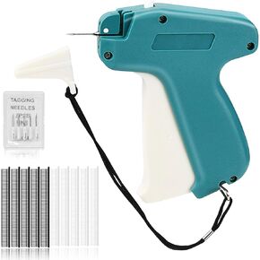 Tagging Gun for Clothing,Stitchy Quick Clothing Fixer,Mini Stitch Gun for Clothes with 500 Black & 500 White 5mm Fasteners,Speedy Clothing Fixer,Clothing Stitch Gun Tag Gun for Clothes