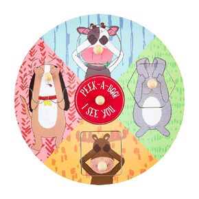 Mud Pie Children's Puzzle, Peek-A-Boo