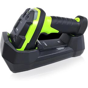 Zebra DS3678-SR Ultra-Rugged Cordless 1D/2D Barcode Scanner/Linear Imager Kit, Bluetooth, FIPS, Vibration Motor, Includes Cradle, Power Supply and Heavy-Duty Shielded 7 ft USB Cable (CBA-U42-S07PAR)