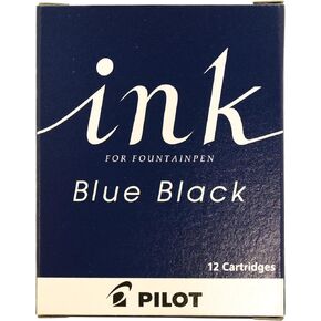 Pilot fountain pen cartridge ink IRF-12S-BB blue black