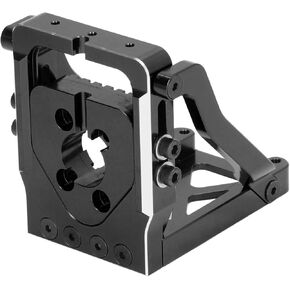 Quick Disassemble Motor Mount, Lightweight RC Quick Release Motor Base, Aluminum Alloy for TRAXXAS 1/6 XRT 8S (Black)