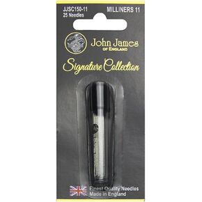 Colonial Needle JJ Signature Col Milliner 11 Notion, Silver