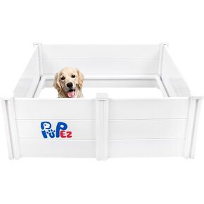 Whelping Box - Whelping Box for Dogs - 48"x48"x18" - Whelping Bed, Whelping Pen for Puppies, Whelping Box for Large Breed Dogs, Dog Whelping Box, Dog Birthing Box