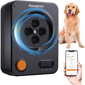 Anti Barking Control Devices,2025 Smart Automatic Detection & APP Remote Control Ultrasonic Dog Training Tool, Waterproof Sonic Stop Barking Deterrent Dog Silencer, Best Behavior Aid Indoor Outdoor in Kuwait