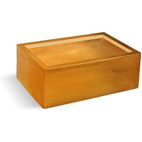 Crafter's Choice 2 LB. كتلة العسل الممتازة Ale Melt & Pour Soap Base ، Amber