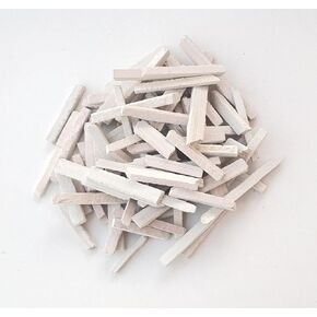 India’s Best Edible Broken Slate Pencils (500 gms)/ Broken Slate Bars White Pencils/Natural Limestone Slate Chalk Pencils/Earthy Goodies Edible Thin Slate Chalk Pencils