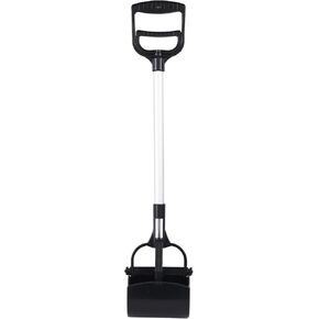 Pet Pooper Scooper,Plastic and Aluminum Dog Poop Grabber with Long Handle 27.3 inches Use on Grass and Concrete